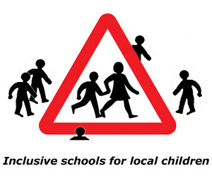 Richmond Inclusive Schools Campaign logo